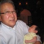 This is how Marf spent most of her wedding trip: sleeping in Oji's arms.
