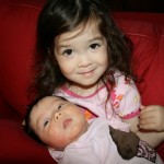 Toshi asked me to take a pic of her and Marfa.
