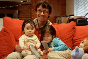 Paul and his girls.